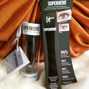 🦋 It Cosmetics Superhero Mascara + Mini